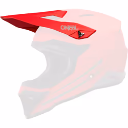 Oneal 1SRS Solid Casque Peak, rouge pour Hommes