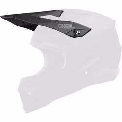 Oneal 1SRS Solid Casque Peak, noir pour Hommes