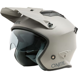 Oneal Volt Solid Casque d’essai, gris, taille M pour Hommes