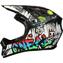 Oneal Backflip Rancid Casque de descente, noir-blanc, taille 2XL pour Hommes