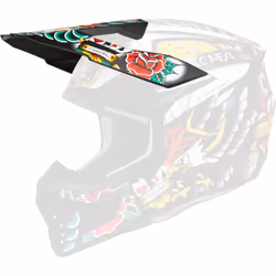 Oneal 3SRS Inked Casque Enfant Peak, multicolore pour Des gamins