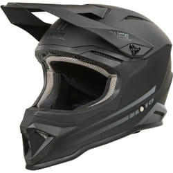 Oneal 1SRS Solid Casque de motocross pour enfants, noir, taille 49 50 pour Des gamins