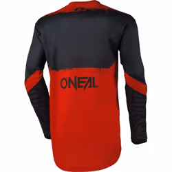 Oneal Element Shocker Maillot de motocross, noir-rouge, taille S pour Hommes