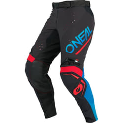 Oneal Prodigy Five Four Pantalons de motocross, noir-rouge-bleu, taille 36 pour Hommes