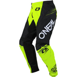 Oneal Element Racewear Pantalons de motocross, noir-jaune, taille 38 pour Hommes