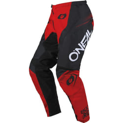 Oneal Element Racewear Pantalons de motocross, noir-rouge, taille 40 pour Hommes