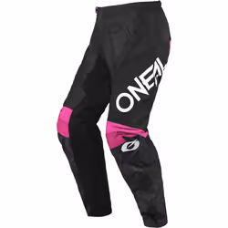 Oneal Element Shocker Pantalons de motocross pour femmes, noir-rose, taille 28