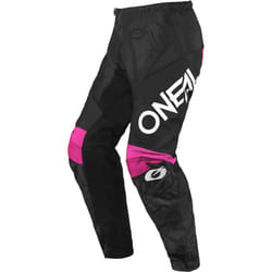Oneal Element Shocker Pantalons de motocross pour femmes, noir-rose, taille 34