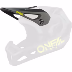 Oneal SL1 Strike Casque Peak, noir pour Hommes