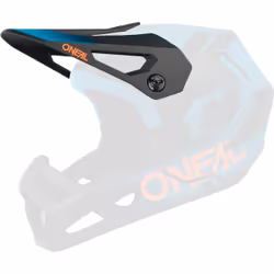 Oneal SL1 Strike Casque Peak, noir-bleu pour Hommes
