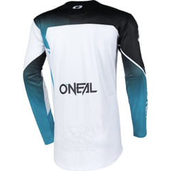 Oneal Hardwear Air Slam Maillot de motocross, noir-blanc-bleu, taille XL pour Hommes