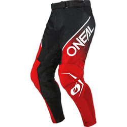 Oneal Hardwear Air Slam Pantalons de motocross, noir-rouge, taille 34 pour Hommes