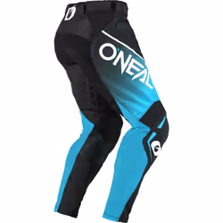 Oneal Hardwear Air Slam Pantalons de motocross, noir-turquoise, taille 32 pour Hommes