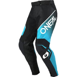 Oneal Hardwear Air Slam Pantalons de motocross, noir-turquoise, taille 38 pour Hommes