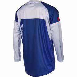 Oneal Matrix Ridewear Maillot de motocross, gris-bleu, taille M pour Hommes
