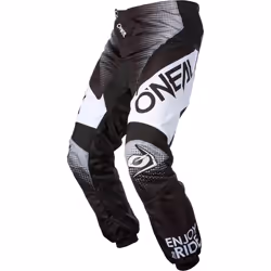 Oneal Matrix Ridewear Pantalons de motocross, noir-gris, taille 32 pour Hommes