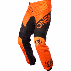 Oneal Matrix Ridewear Pantalons de motocross, noir-orange, taille 40 pour Hommes