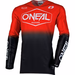 Oneal Mayhem Hexx Maillot de motocross, noir-rouge, taille S pour Hommes