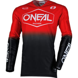 Oneal Mayhem Hexx Maillot de motocross, noir-rouge, taille XL pour Hommes