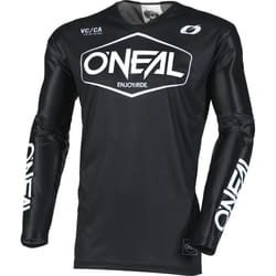 Oneal Mayhem Hexx Maillot de motocross, noir-blanc, taille L pour Hommes