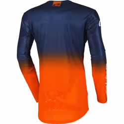 Oneal Mayhem Hexx Maillot de motocross, bleu-orange, taille M pour Hommes