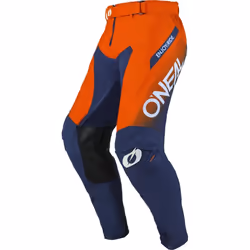 Oneal Mayhem Hexx Pantalons de motocross, bleu-orange, taille 32 pour Hommes