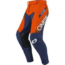 Oneal Mayhem Hexx Pantalons de motocross, bleu-orange, taille 32 pour Hommes