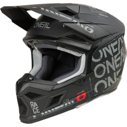 Oneal 3SRS Static Casque de motocross, noir-gris, taille XL pour Hommes