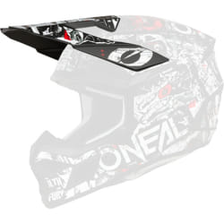 Oneal 3SRS Attack Casque Peak, noir-blanc pour Hommes