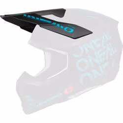 Oneal 3SRS Static Casque Peak, noir-bleu pour Hommes