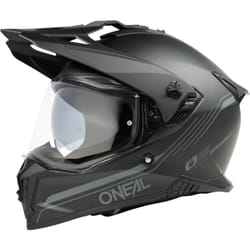 Oneal A-SRS Solid Casque de motocross, noir, taille M pour Hommes