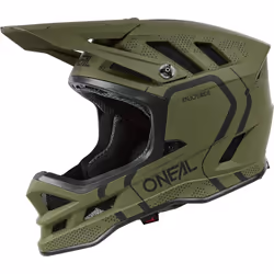 Oneal Blade Polyacrylite Strike Casque de descente, noir-vert, taille L pour Hommes - Vue supplémentaire 8
