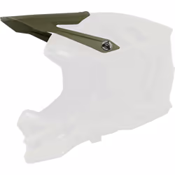 Oneal Blade Polyacrylite Strike Casque Peak, noir-vert pour Hommes