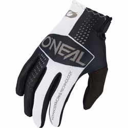 Oneal Matrix Split Gants de motocross, noir-blanc, taille L pour Hommes