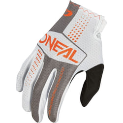 Oneal Matrix Split Gants de motocross, gris-orange, taille S pour Hommes