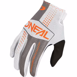 Oneal Matrix Split Gants de motocross, gris-orange, taille S pour Hommes