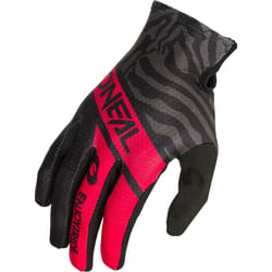 Oneal Matrix Shocker Gants de motocross pour enfants, noir-rouge, taille L pour Des gamins