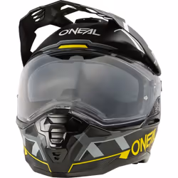 Oneal D-SRS Square V.25 Casque de motocross, noir-gris-jaune, taille S pour Hommes - Vue supplémentaire 4