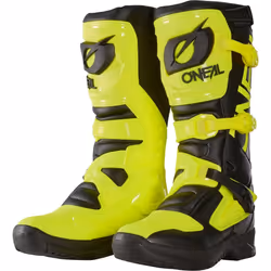 Oneal RSX Bottes de motocross, noir-jaune, taille 43 pour Hommes