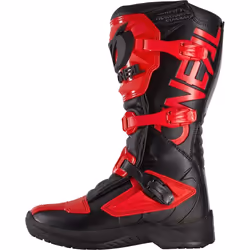 Oneal RSX Bottes de motocross, noir-rouge, taille 47 pour Hommes
