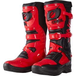 Oneal RSX Bottes de motocross, noir-rouge, taille 48 pour Hommes