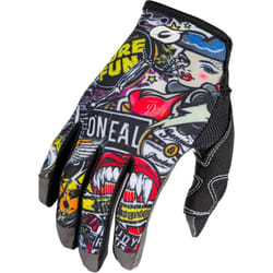 Oneal Mayhem Crank Gants de motocross, noir-multicolore, taille 2XL pour Hommes