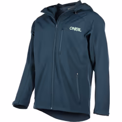 Oneal Cyclone Soft Shell Veste de pluie, bleu, taille 2XL pour Hommes