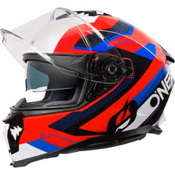 Oneal Challenger EXO V.25 Casque, blanc-rouge-bleu, taille XS pour Hommes - Vue supplémentaire 4
