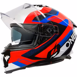Oneal Challenger EXO V.25 Casque, blanc-rouge-bleu, taille M pour Hommes - Vue supplémentaire 5