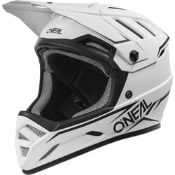 Oneal Backflip Solid Casque de descente, blanc, taille 2XL pour Hommes