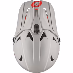 Oneal Sonus Casque de descente, gris-rouge, taille M pour Hommes