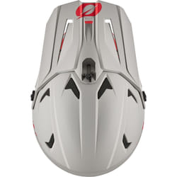 Oneal Sonus Casque de descente, gris-rouge, taille M pour Hommes