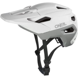 Oneal Trailfinder Evo Solid Casque de vélo, gris-blanc, taille S M pour Hommes