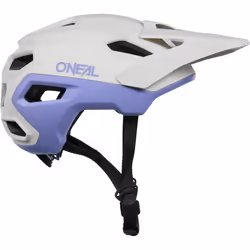 Oneal Trailfinder Evo Solid Casque de vélo, noir-blanc, taille S M pour Hommes